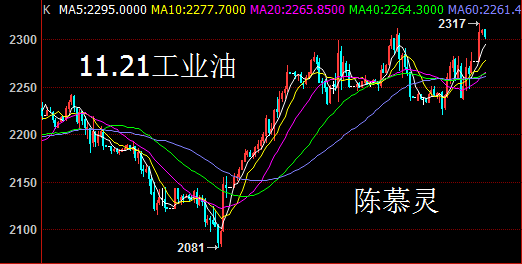 陈慕灵：11月21日金山云微盘工业银油行情走势分析及策略