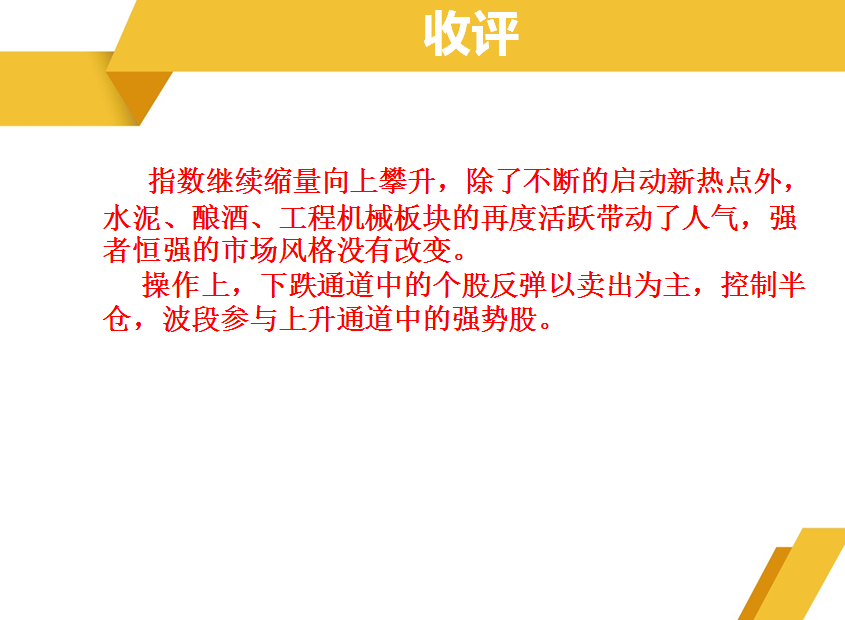 趁反弹继续卖下跌通道里面个股