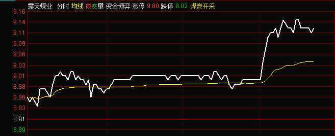 动力煤大涨，带动煤炭板块突然集体异动