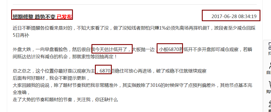 6870两次触及了，是否反抽？