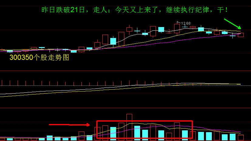 主力使坏，执行纪律下车；再次上来，出局的人跟上没有？