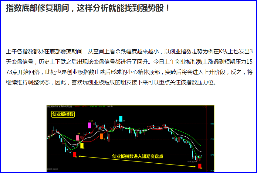 牛股起航，用它狙击！