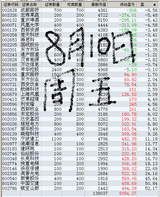 本周投资总结