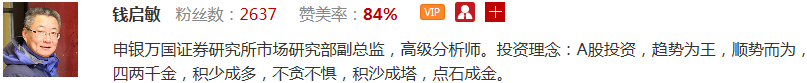 【观点】钱启敏：当心本月最大解禁潮和股权质押问题