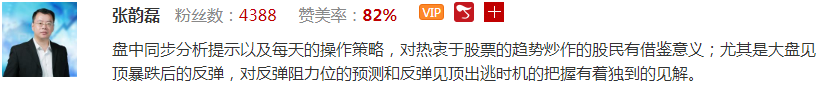 【观点】张韵磊：注意下跌风险，有可能跌破2449点