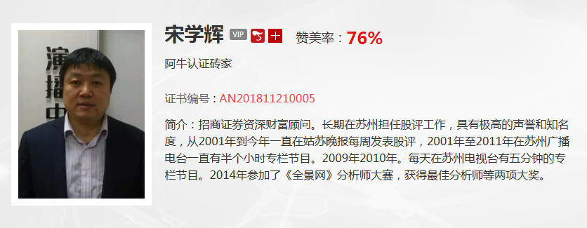 【观点】宋学辉：市场的赚钱效应在增强，没有原则你抓到“牛股”也没用