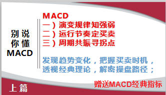 新课程“别说你懂MACD”周四在点掌开播！