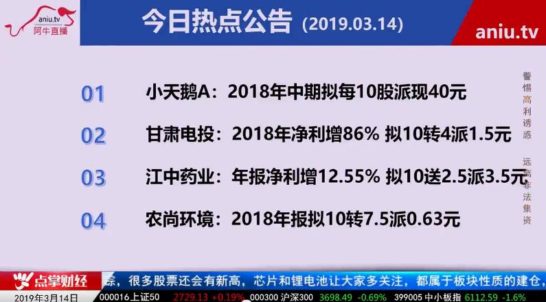 【公告】张宁：高派现或影响公司的成长，基本面一般的公司要学会规避