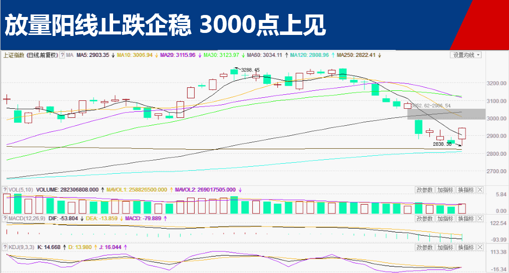 反弹开始 我们3000点见