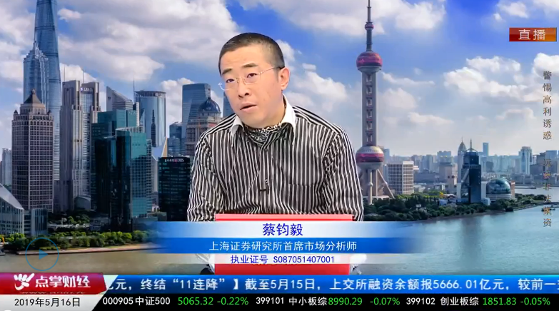 【观点】蔡钧毅:市场震荡格局不会改变 投资者需要注意市场结构转变