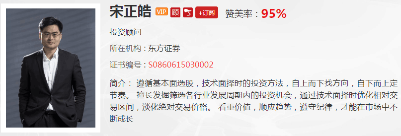 【观点】宋正皓：当下更多的是结构性机会。这一板块行情的持续性更强些！