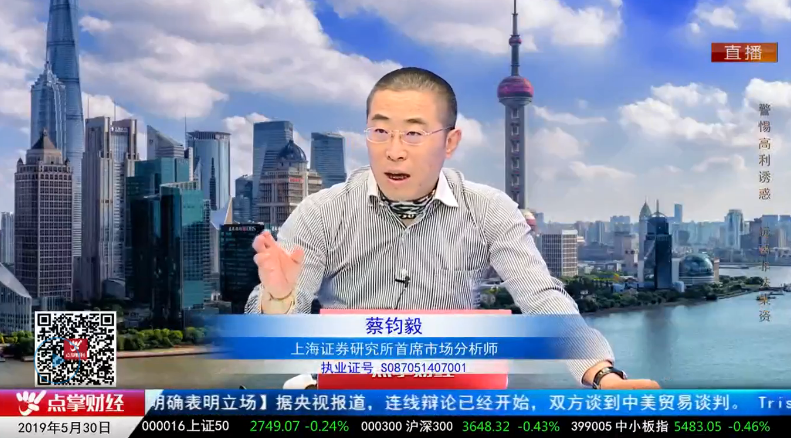 【观点】蔡钧毅:多重因素助力a股企稳