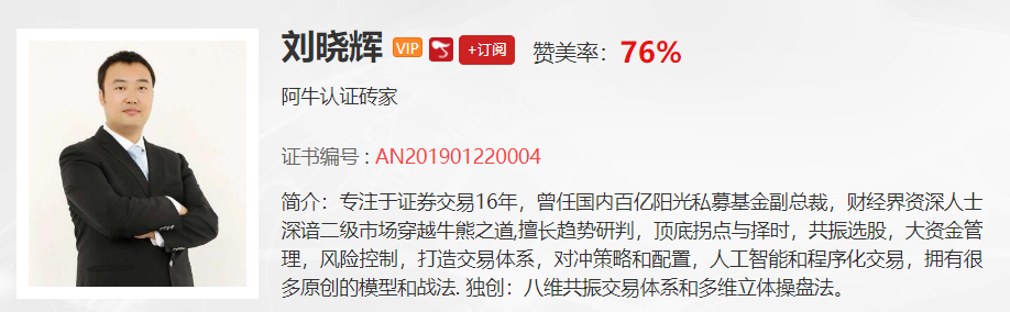 【观点】刘晓辉：创业板已经出现月线级别资金进场