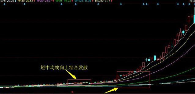 什么是均线粘合，如何运用均线粘合进行选股？