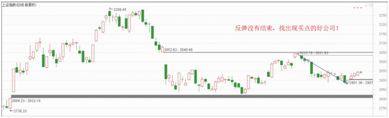 指数会继续弱反弹，精选上升回调的公司