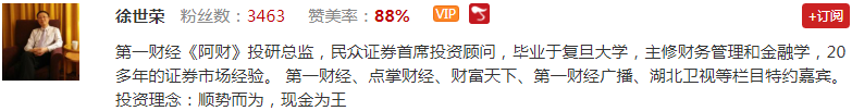 【观点】徐世荣：大资金即将入场！随时准备抄底！