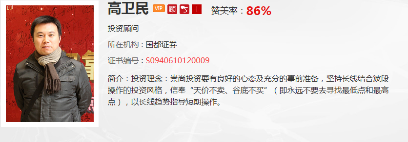 【观点】高卫民：关注资金抱团，拥抱核心资产