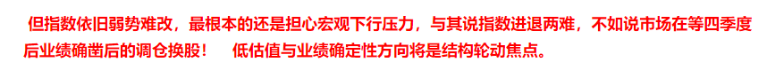 不能高开！四大利好也没撑起大盘上涨，后续围绕这两个点，机会较大