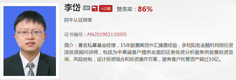 【观点】李岱：短期市场将迎来调整，调整后这些地方将存在做多机会！！