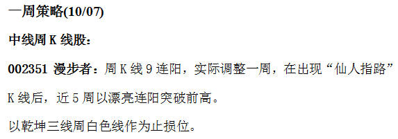 三驾马车成功捕捉下半年超级大牛股----漫步者！