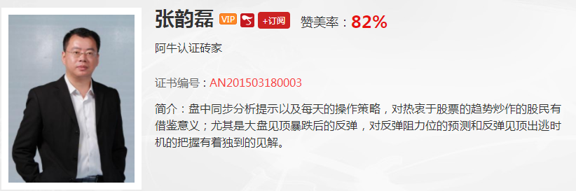 【观点】张韵磊：市场就怕不跌  不要轻谈行情结束