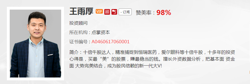 【观点】王雨厚：谨慎关注北上资金背离“两融资金”带来的市场风险！