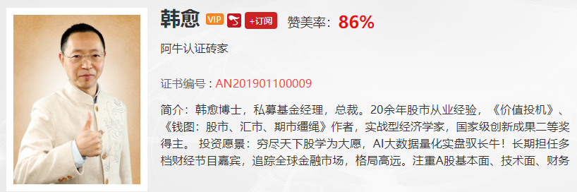 【观点】朱琦：如果周一止跌，未来市场将出现一轮反弹行情，可以重点把握！！！