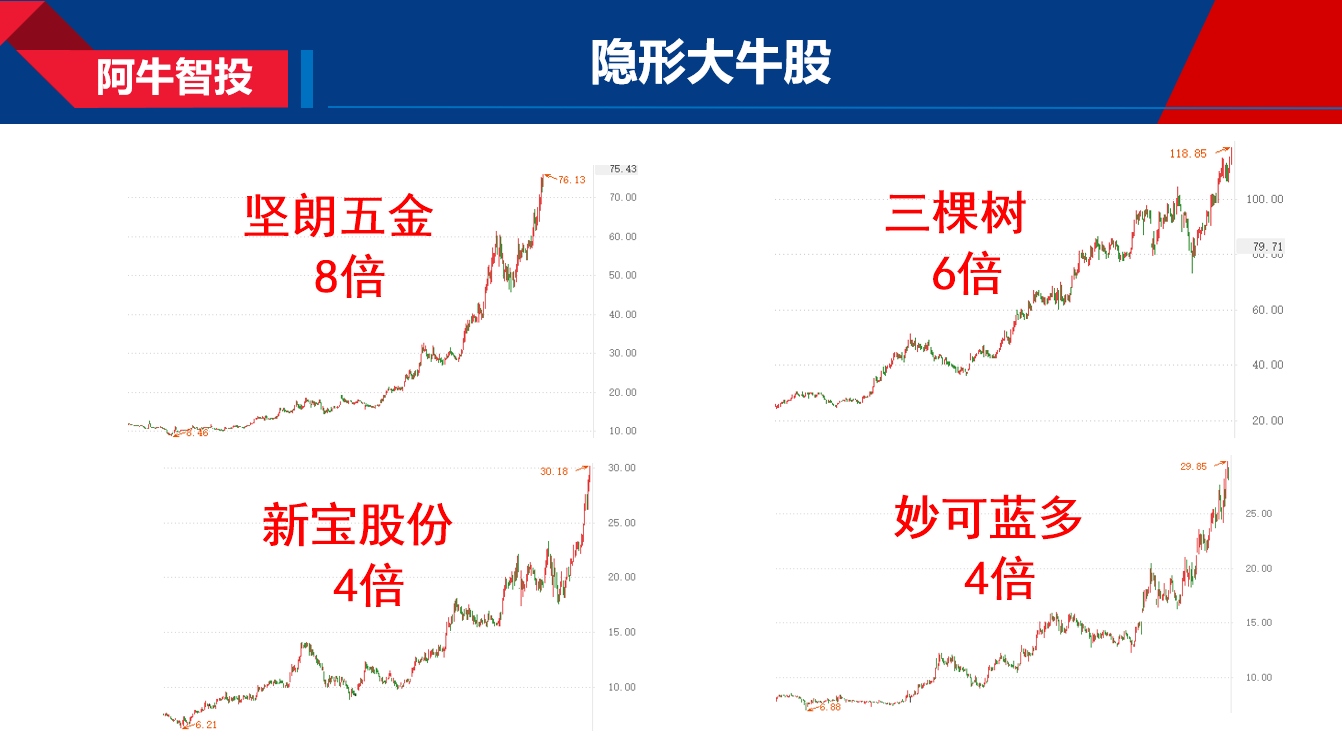 当下A股最赚钱的一类股票，隐形十倍股名单！