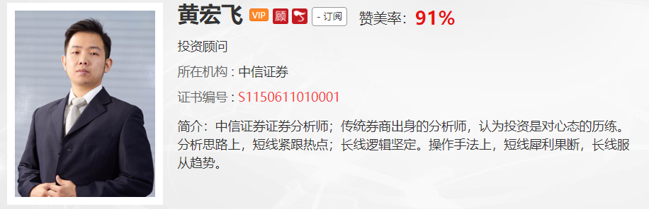 【观点】余兆荣：回调就是上车！这个方向已经提示1个月了