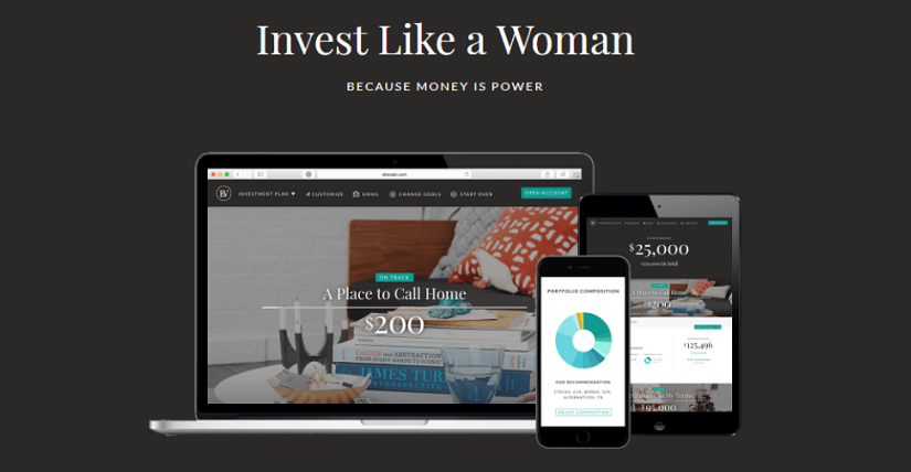 Ellevest：面向女性的数字化智能投顾平台 。