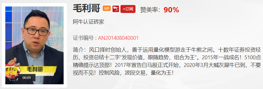 【观点】毛利哥：风格已经切换，远离垃圾股，拥抱下一个风口