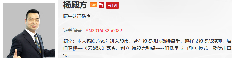 【观点】杨帅：军工、新能源大行情开启！