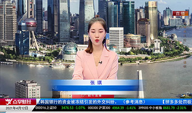 量化热点股2021-04-12