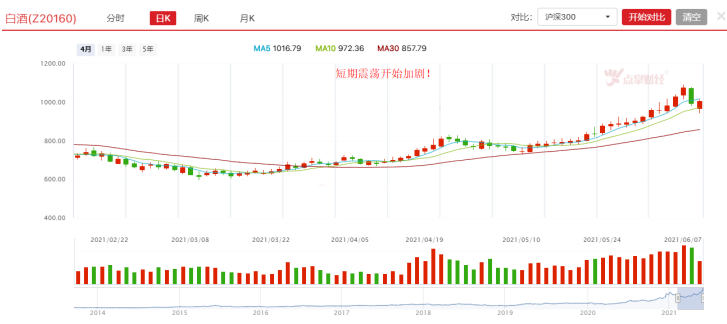 白酒板块重挫，是洗盘还是调整开始？