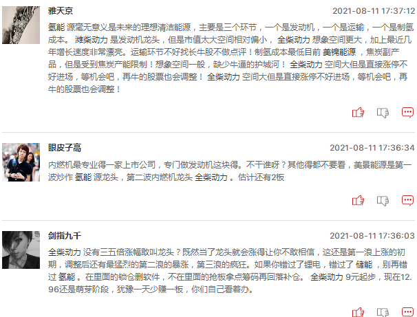 氢能源股还能追吗？