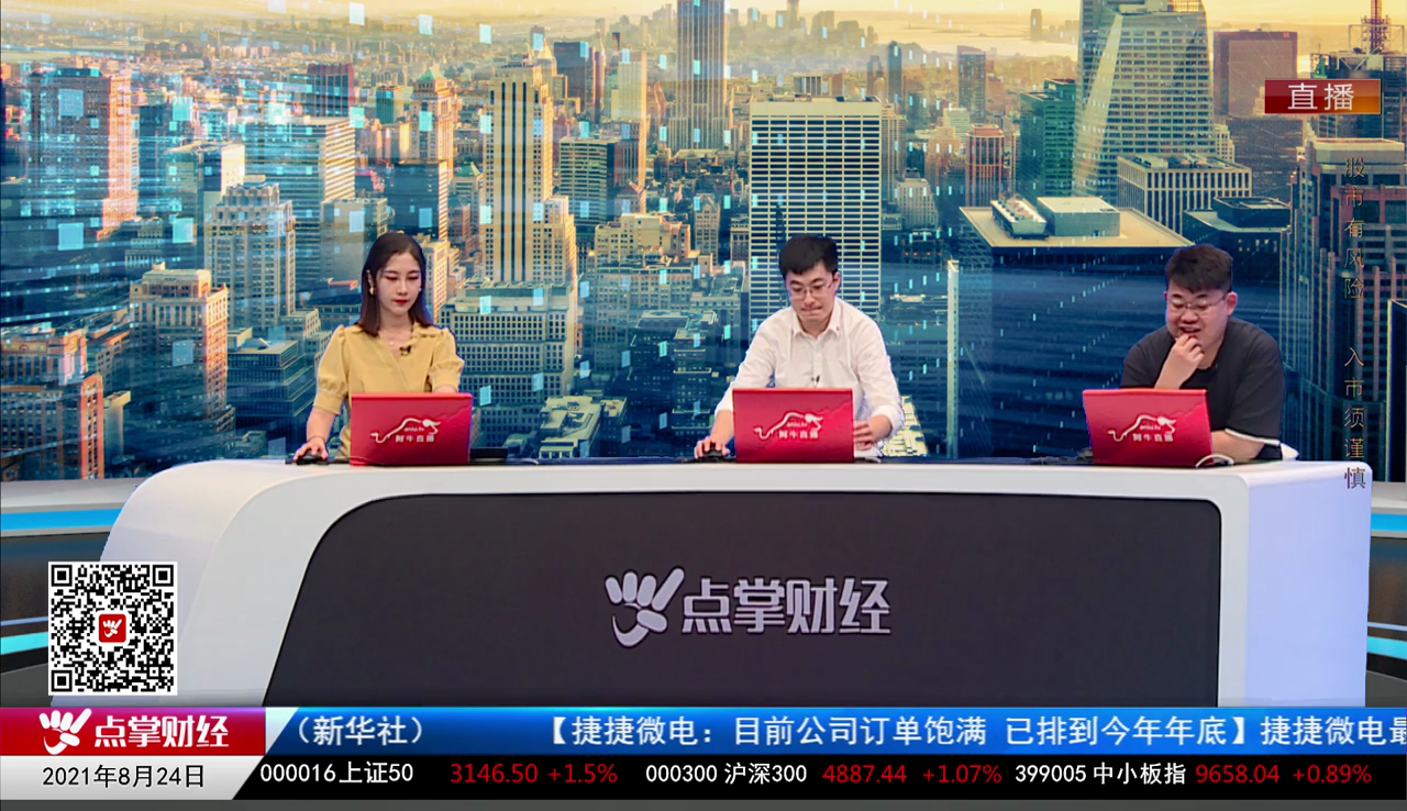 量化热点股2021-08-24
