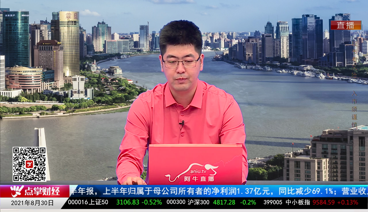 量化热点股2021-08-30