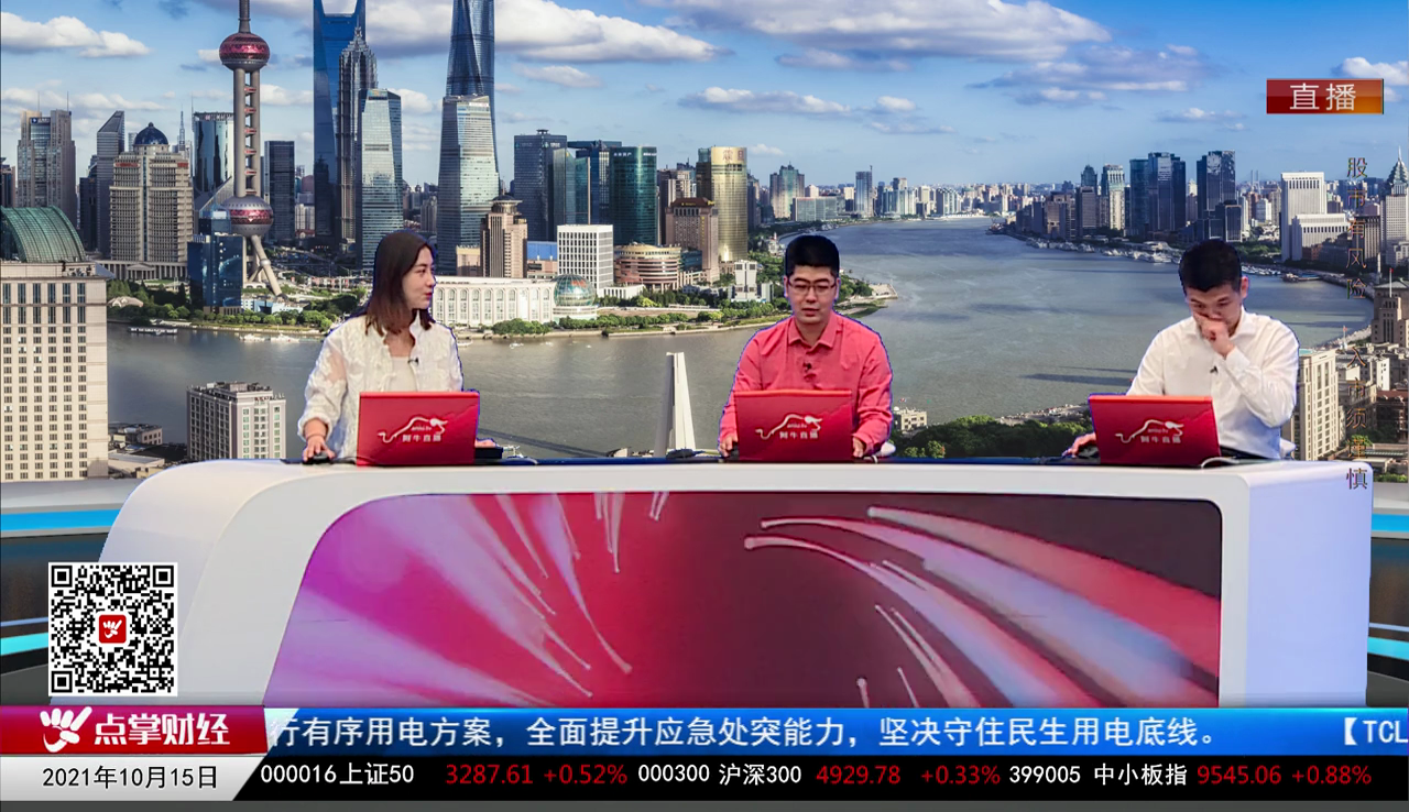 量化热点股2021-10-15