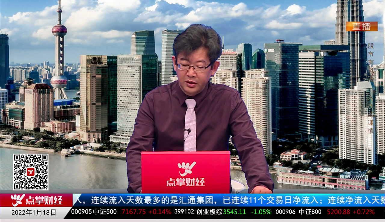 量化热点股2022-01-18
