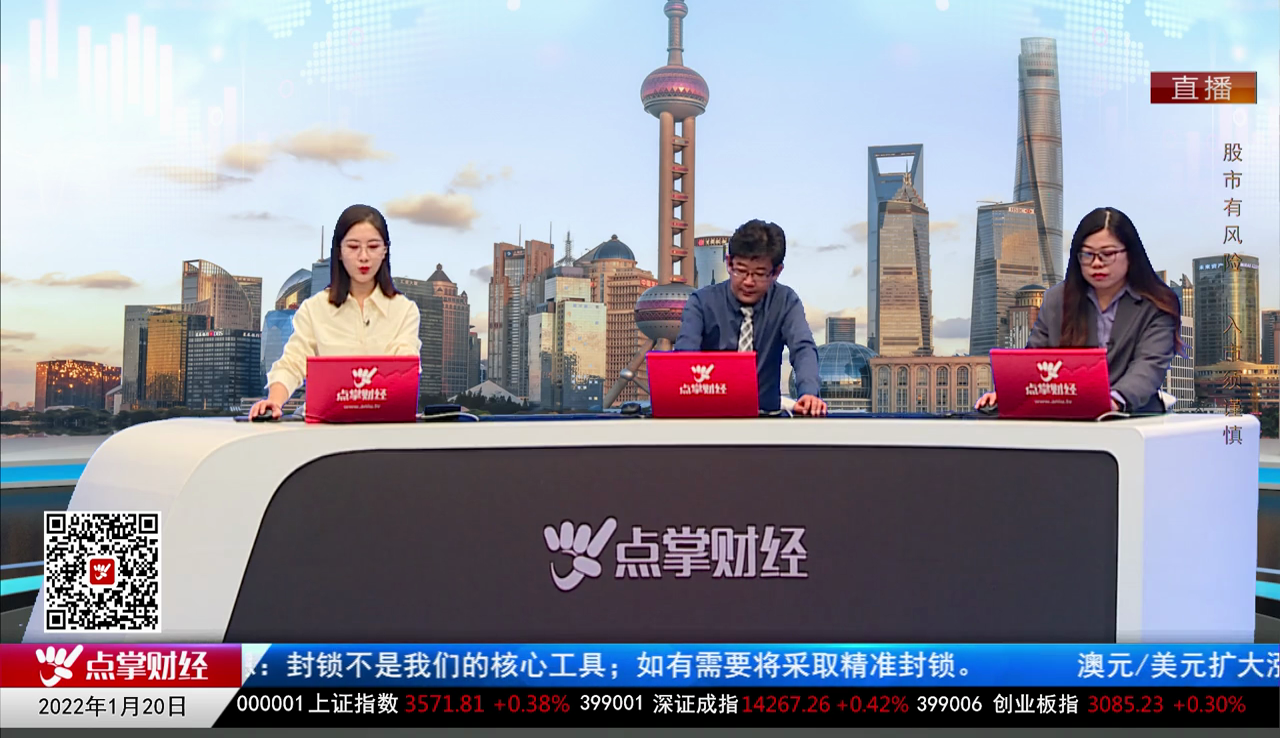 量化热点股2022-01-20