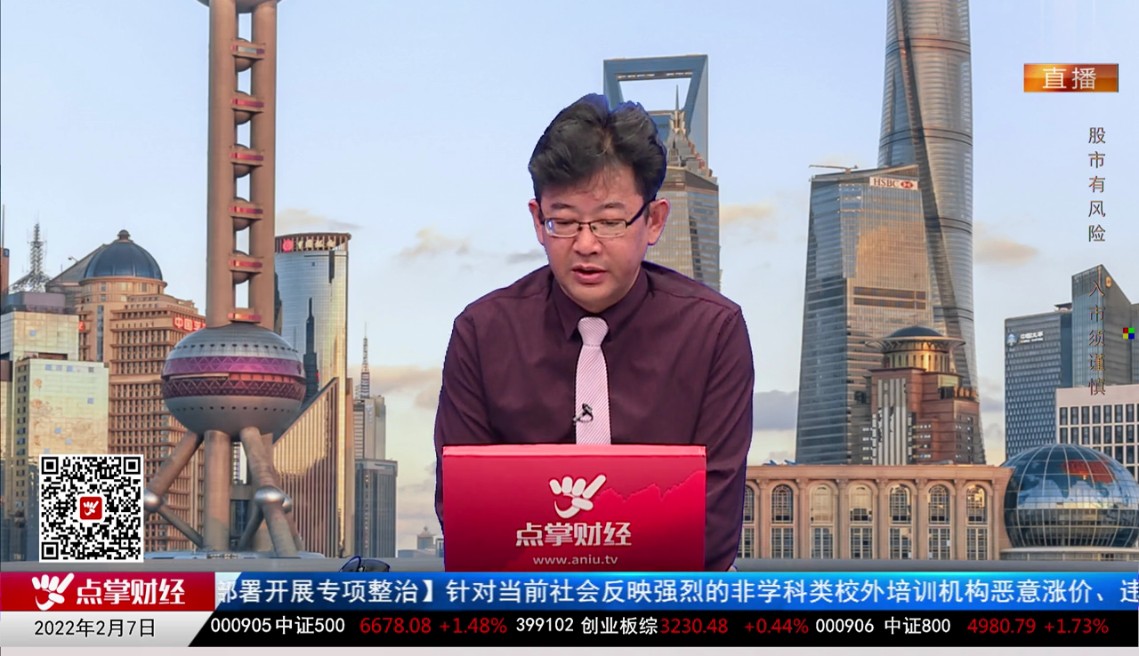 量化热点股2022-02-07