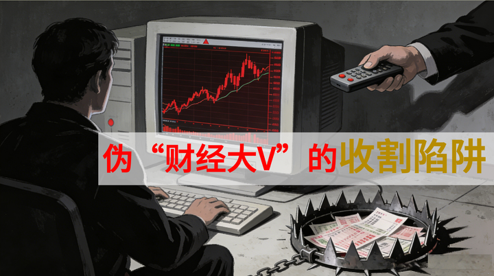 小心伪财经大V的收割陷阱